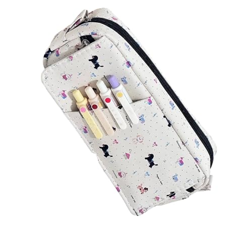 Guaber Bencil Case Puppy Pen Bag Schulmaterial Für Die Organisation Von Markern Und Accessoires Elephant Case Puppy Box Beutel von Guaber