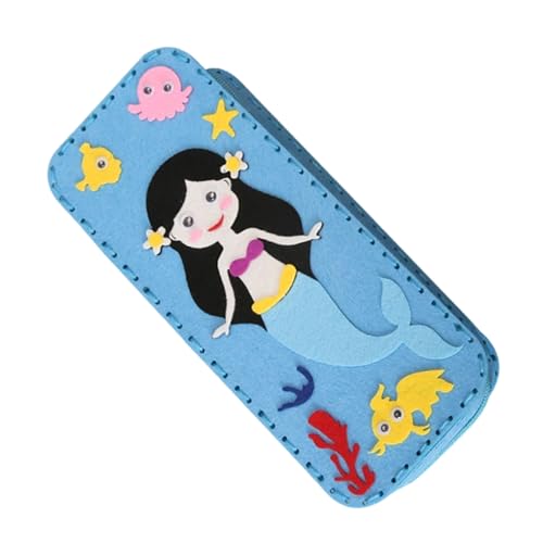 Guaber Cartoon Animal Bleistift Hülle Handgefertigte Stiftbeutel Nähkits Bildungsspielzeug Für Kinder Vorschulalter Erstellen Einzigartiger Schulbehälter Handgefertigt von Guaber