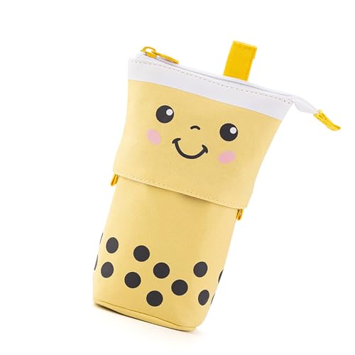 Guaber Cartoon Pencil Case Telescoping Pen Case Reißverschlussbeutel Desktop Tragbare Organisatoren Für Kinder Erweiterbare Beutel von Guaber