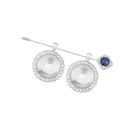 Guaber Erinnerungsfoto-Medaillon für Hochzeitsstrauß, Legierung, Strass, Schmuck-Accessoire mit rundem Glas Guaber Erinnerungsfoto-Medaillon für Hochzeitsstrauß, Legierung, Strass, Schmuck-Accessoire mit rundem Glas von Guaber