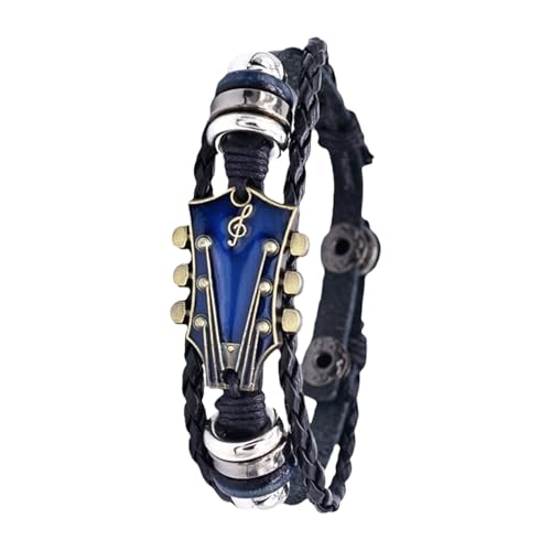 Guaber Faux Leder Geflochtene Gitarrenheizen Armband Punk Schmuck Mode Für Frauen Musikbegeisterte Accessoire Trendy Leder Guaber Faux Leder Geflochtene Gitarrenheizen Armband Punk Schmuck Mode Für Frauen Musikbegeisterte Accessoire Trendy Leder von Guaber