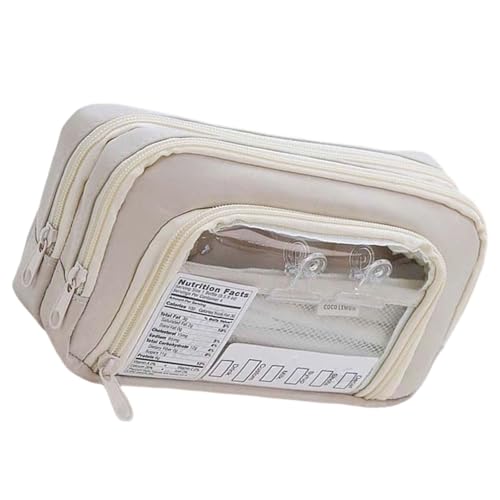 Guaber Große Bleistiftkoffer Hochkapazität Stiftbeutel Multi Fach Stift Organisatoren Reisen Make Up Tasche Für Büroschule Kompakte Kosmetikbeutel Guaber Große Bleistiftkoffer Hochkapazität Stiftbeutel Multi Fach Stift Organisatoren Reisen Make Up Tasche Für Büroschule Kompakte Kosmetikbeutel von Guaber