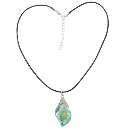Guaber Harz-Conch-Anhänger-Halskette, modische Harz-Conch-Halskette, einzigartiger Anhänger, Halskette für den täglichen Gebrauch, 455cm pendant 39*20mm, Kunststoff / Harz Guaber Harz-Conch-Anhänger-Halskette, modische Harz-Conch-Halskette, einzigartiger Anhänger, Halskette für den täglichen Gebrauch, 455cm pendant 39*20mm, Kunststoff / Harz von Guaber