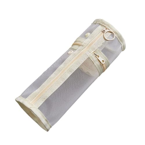 Guaber Meshes Stiftbeutel Ästhetik Gehäuse Japanische Stile Bleistiftbeutel Große Kapazität Schulbüro Lieferungen Japanische Stile Bag Mesh School Office Supplies von Guaber