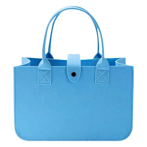 Guaber Moderne Filztasche Geräumige Innenraum Faltbarer Aufbewahrung Taschen Freizeit Handtasche Strukturiertes Design Arbeit Pendeln Essentielle Aufbewahrung Moderne Filzhandtasche von Guaber