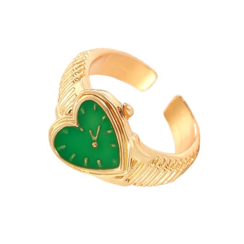 Guaber Öffnen Von Fingerringen Verstellbares Herz Geometrische Fingerschmuck Schmuck Legierung Textur Stilvoll Für Modeliebhaber Vintage Herz Guaber Öffnen Von Fingerringen Verstellbares Herz Geometrische Fingerschmuck Schmuck Legierung Textur Stilvoll Für Modeliebhaber Vintage Herz von Guaber