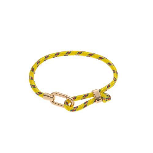 Guaber Passendes Geflochtenes Kabelarmband Für Paare Einstellbare Länge Robuster Kupferakzente Stylish Unisex Accessoire Geflochten von Guaber