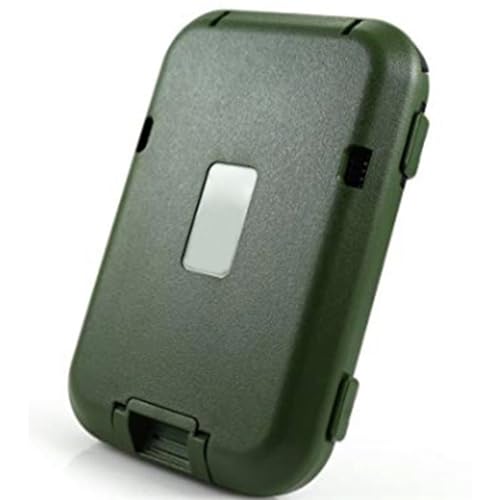 Guaber RFID-blockierender Kartenhalter aus Metall, Diebstahlschutz, Geldbörse mit Geldklammer für den täglichen Gebrauch & Reisekartenetui, grün Guaber RFID-blockierender Kartenhalter aus Metall, Diebstahlschutz, Geldbörse mit Geldklammer für den täglichen Gebrauch & Reisekartenetui, grün von Guaber