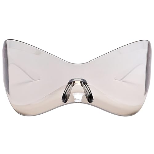 Guaber Übergroße, sportliche Farbtöne, leicht, trendig, für Reisen, Bühne, Musik, Festival, Punk-Rock-Sonnenbrille, a Guaber Übergroße, sportliche Farbtöne, leicht, trendig, für Reisen, Bühne, Musik, Festival, Punk-Rock-Sonnenbrille, a von Guaber