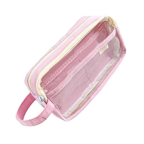 Mehrzweckstiftkoffer Mit Großer Kapazität Klarer Bleistift Reißverschlussbeutel Make Up Tasche Für Mädchen Die Frauen Täglich Mit Großer Kapazitätsbleistift Reisen Mehrzweckstiftkoffer Mit Großer Kapazität Klarer Bleistift Reißverschlussbeutel Make Up Tasche Für Mädchen Die Frauen Täglich Mit Großer Kapazitätsbleistift Reisen von Guaber