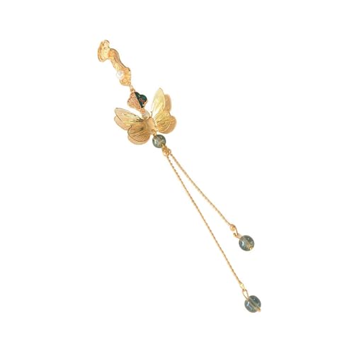 Metallic Butterfly Pin Verstellbares Quasten Fallen Handgefertigte Kleidung Schmuck Perfekt Für Cheongsam Abendkleid Oder Lässig Modische Haarnadelzubehör Metallic Butterfly Pin Verstellbares Quasten Fallen Handgefertigte Kleidung Schmuck Perfekt Für Cheongsam Abendkleid Oder Lässig Modische Haarnadelzubehör von Guaber