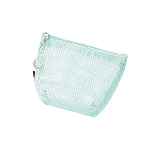 Reisefreundlicher Kosmetik-Organizer, mehrere Fächer, große Kapazität, Nylon-Tasche für Toilettenartikel und Lippenstifte, Nylon-Make-up-Tasche, grün, Einheitsgröße von Guaber