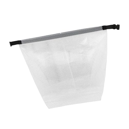 Tragbare Kultur- und Make-up-Tasche mit geräumigen Fächern, wasserabweisende Taschen für Studenten und Profis, wasserdichte Make-up-Organizer, weiß, L von Guaber