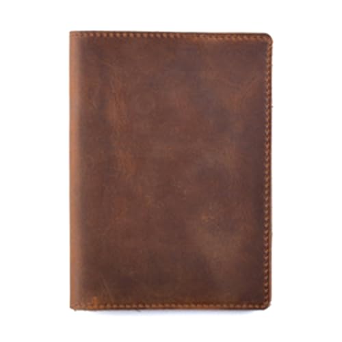 Tragbarer Lederkartenhalter Vintage Travel Wallet Mit Dokumentspeicher Für Business & Daily Use (Männer Frauen) Vintage Herren Card Wallet von Guaber