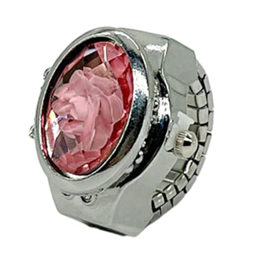 Unisex Watch Fingerschmuck Modische Elastische Gurtform Form Ringe Legierungsmaterial Verstellbare Ringe Für Frauen Uhr von Guaber