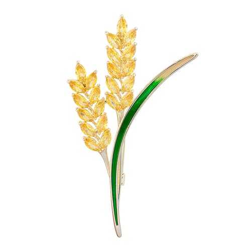 Zartes Ohr Von Weizenbroschen Frauen Zierlich Kristallstift Accessoire Trendy Pins Schmuck Für Tägliche Verschleißpartys Datteln Exquisite Brosche Zartes Ohr Von Weizenbroschen Frauen Zierlich Kristallstift Accessoire Trendy Pins Schmuck Für Tägliche Verschleißpartys Datteln Exquisite Brosche von Guaber