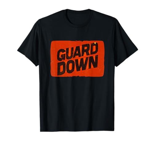 Fun Guard Down Speech für Erwachsene und Kinder T-Shirt von Guard Down Outfit