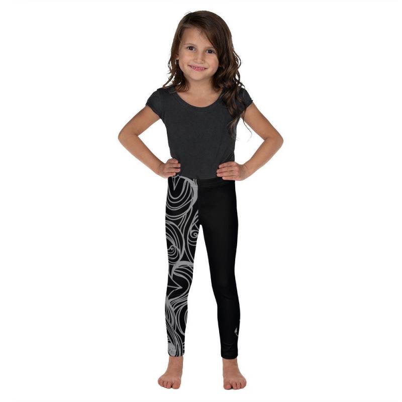 Jiu Jitsu Black Seas Nautical Anchor Kids Gamaschen - Kinder Athletic Leggings Bjj Nogi Grappling von GuardWhatsYours