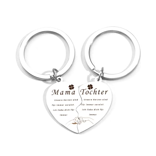 Mutter Tochter Geschenk,Muttertagsgeschenk,Muttertagsgeschenke Für Mama, Geschenke Für Mama Mama Geschenk Schlüsselanhänger Weihnachtsgeschenke Für Mama Geschenk Für Mama Tochter Geschenke Von Mama von GuardiaTech