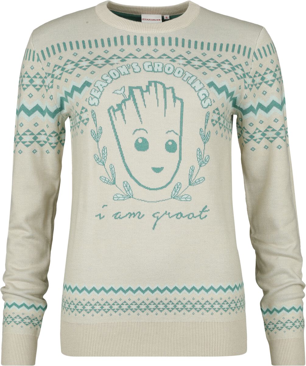 Guardians Of The Galaxy Groot Strickpullover multicolor in XL von Guardians Of The Galaxy