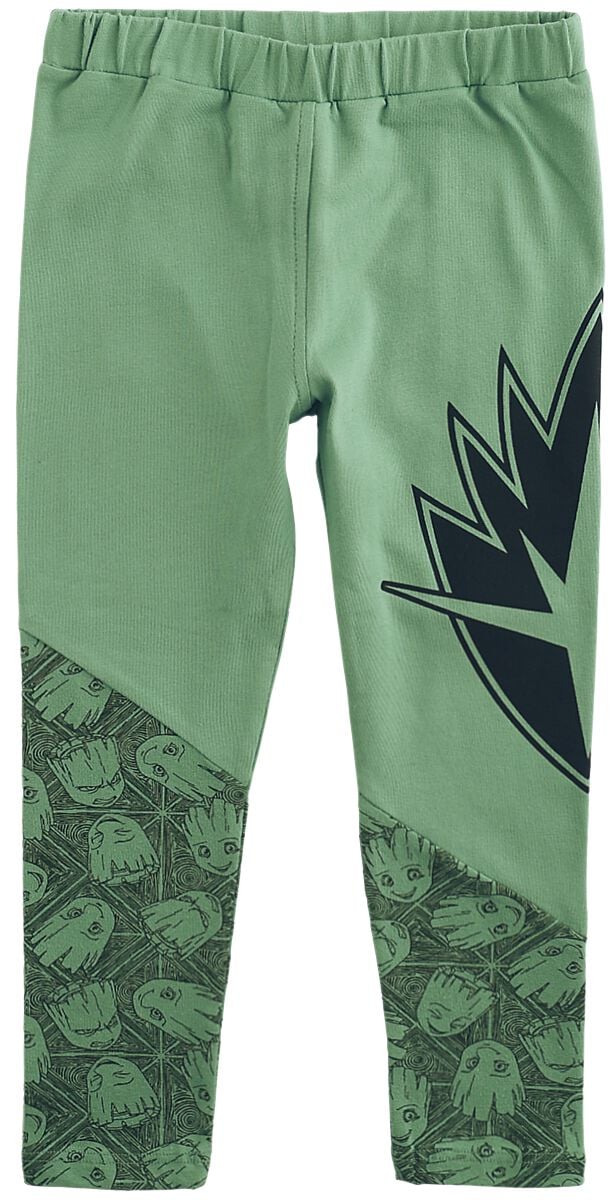 Guardians Of The Galaxy Kids - All Guardian Leggings grün in 104 von Guardians Of The Galaxy