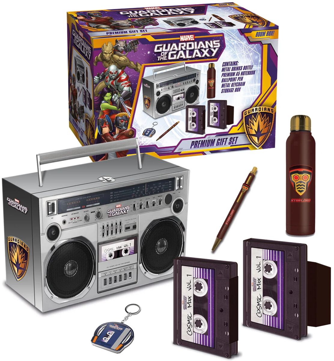 Guardians Of The Galaxy - Marvel Fanpaket - 3 - Premium Geschenk-Set - multicolor  - Lizenzierter Fanartikel von Guardians Of The Galaxy