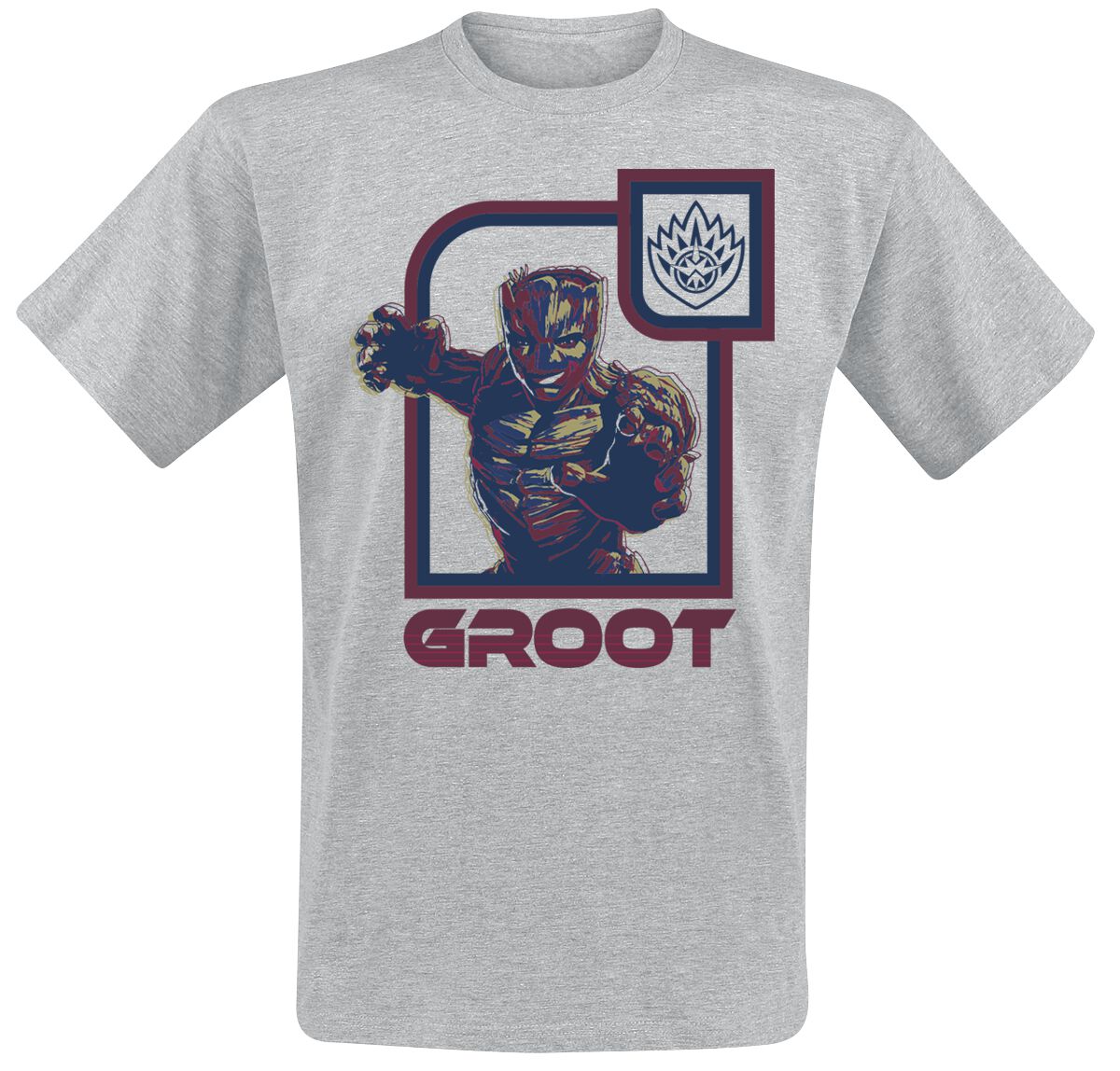 Guardians Of The Galaxy - Marvel T-Shirt - Vol. 3 - Groot - S bis XXL - für Männer - Größe L - grau  - EMP exklusives Merchandise! von Guardians Of The Galaxy