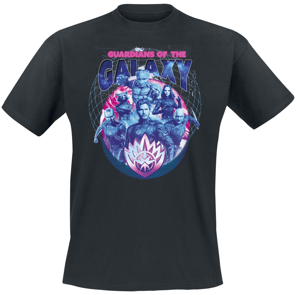 Guardians Of The Galaxy - Marvel T-Shirt - Vol. 3 - Guardians - S bis XXL - für Männer - Größe S - schwarz  - EMP exklusives Merchandise! von Guardians Of The Galaxy
