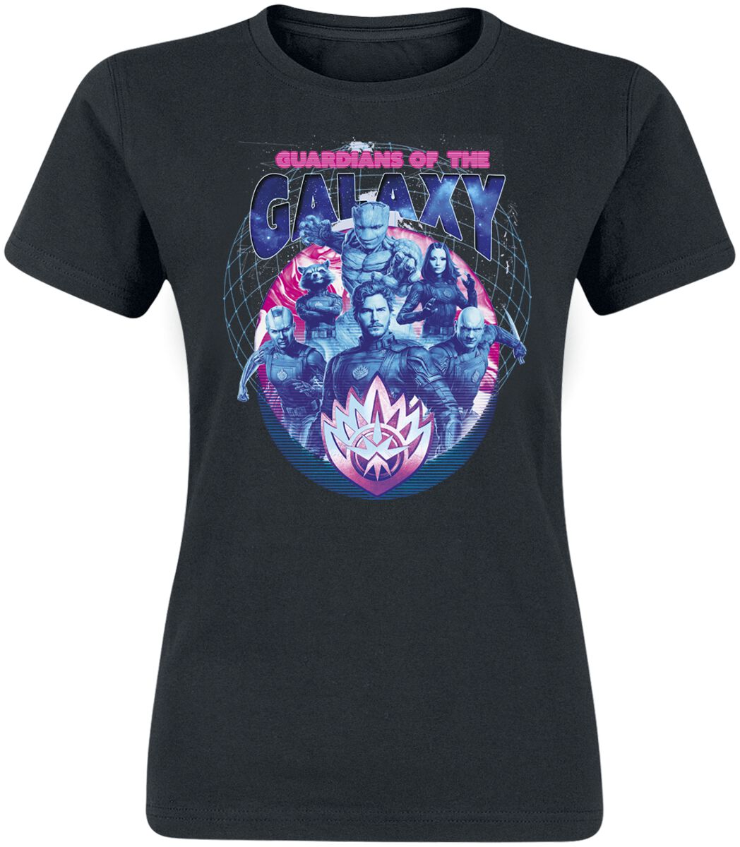 Guardians Of The Galaxy - Marvel T-Shirt - Vol. 3 - Guardians - S bis XXL - für Damen - Größe M - schwarz  - EMP exklusives Merchandise! von Guardians Of The Galaxy