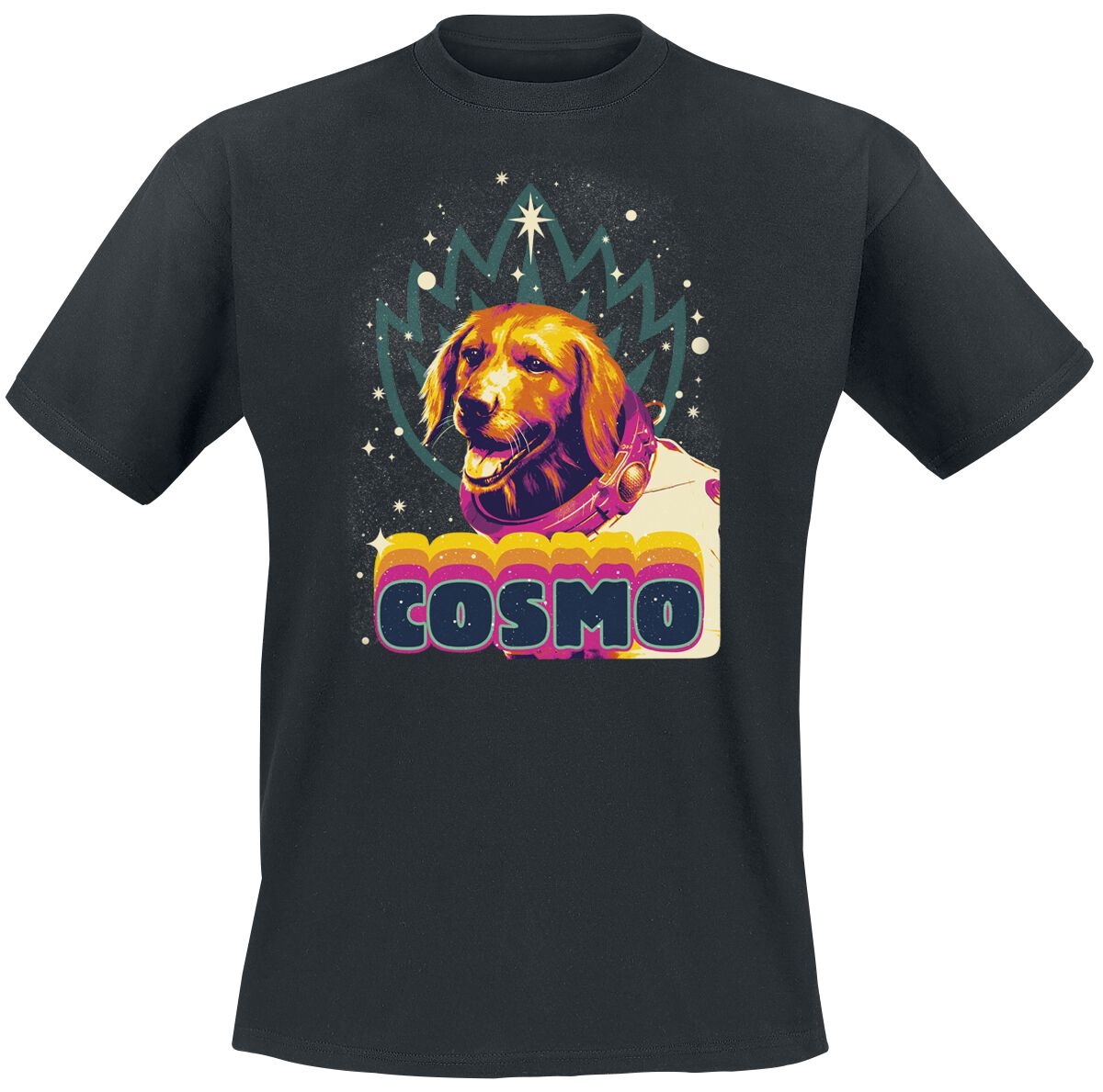 Guardians Of The Galaxy Vol. 3 - Cosmo T-Shirt schwarz in XXL von Guardians Of The Galaxy