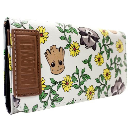 Guardians of the Galaxy Vol. 2 Baby Groot and Rocket Floral Grün Portemonnaie Geldbörse Guardians of the Galaxy Vol. 2 Baby Groot and Rocket Floral Grün Portemonnaie Geldbörse von Guardians of the Galaxy Vol. 2