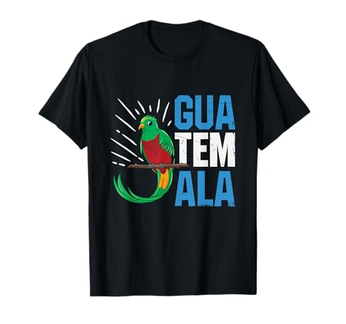 Guatemala Hemd für Herren - Geschenk für Vater, Ehemann, Quetzal, Vogel T-Shirt von Guatemala Gift Tee Apparel