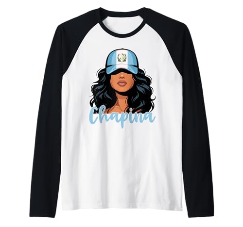 Chapina Guatemaltekisches Mädchen Guatemala Flagge Guatemalteca Damen Raglan Chapina Guatemaltekisches Mädchen Guatemala Flagge Guatemalteca Damen Raglan von Guatemala for Girls and Women Guatemalan Outfit