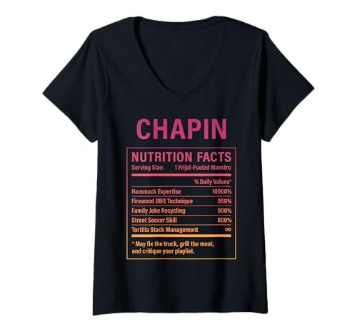 Damen Chapin Proud Guatemaltekisch T-Shirt mit V-Ausschnitt Damen Chapin Proud Guatemaltekisch T-Shirt mit V-Ausschnitt von Guatemalan Culture Gifts Chapin Guatemalan Men Boy