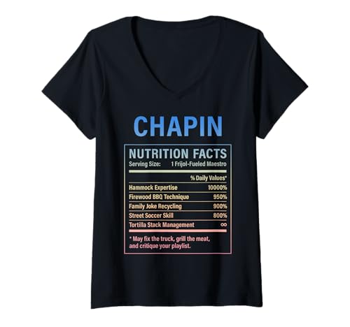 Damen Chapin Proud Guatemaltekisch T-Shirt mit V-Ausschnitt Damen Chapin Proud Guatemaltekisch T-Shirt mit V-Ausschnitt von Guatemalan Culture Gifts Chapin Guatemalan Men Boy