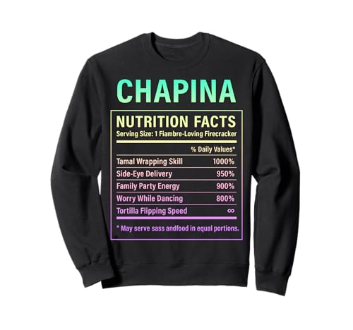 Chapina Proud Guatemaltekische Frauen Mädchen Sweatshirt Chapina Proud Guatemaltekische Frauen Mädchen Sweatshirt von Guatemalan Culture Gifts for Chapina Women Girls