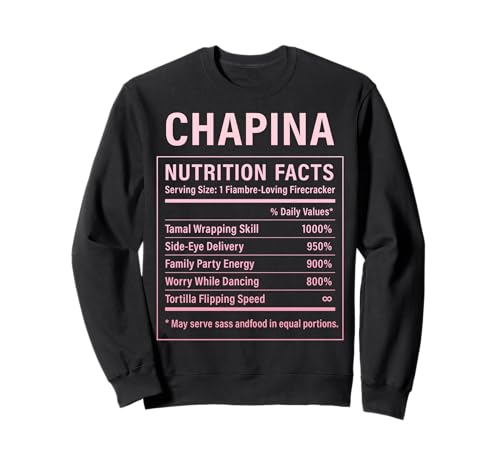 Chapina Proud Guatemaltekische Frauen Mädchen Sweatshirt Chapina Proud Guatemaltekische Frauen Mädchen Sweatshirt von Guatemalan Culture Gifts for Chapina Women Girls