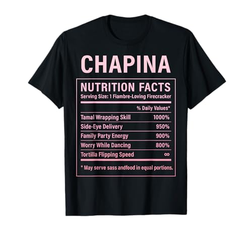 Chapina Proud Guatemaltekische Frauen Mädchen T-Shirt Chapina Proud Guatemaltekische Frauen Mädchen T-Shirt von Guatemalan Culture Gifts for Chapina Women Girls