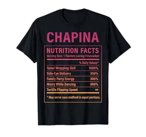 Chapina Proud Guatemaltekische Frauen Mädchen T-Shirt Chapina Proud Guatemaltekische Frauen Mädchen T-Shirt von Guatemalan Culture Gifts for Chapina Women Girls