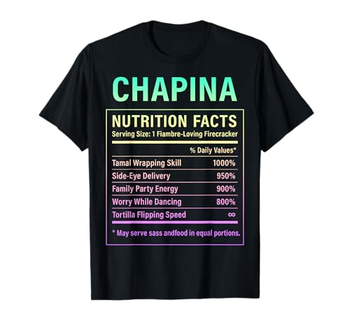 Chapina Proud Guatemaltekische Frauen Mädchen T-Shirt Chapina Proud Guatemaltekische Frauen Mädchen T-Shirt von Guatemalan Culture Gifts for Chapina Women Girls