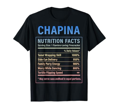 Chapina Proud Guatemaltekische Frauen Mädchen T-Shirt Chapina Proud Guatemaltekische Frauen Mädchen T-Shirt von Guatemalan Culture Gifts for Chapina Women Girls