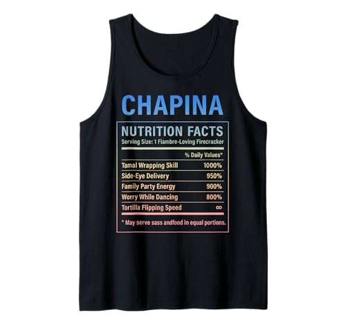 Chapina Proud Guatemaltekische Frauen Mädchen Tank Top Chapina Proud Guatemaltekische Frauen Mädchen Tank Top von Guatemalan Culture Gifts for Chapina Women Girls