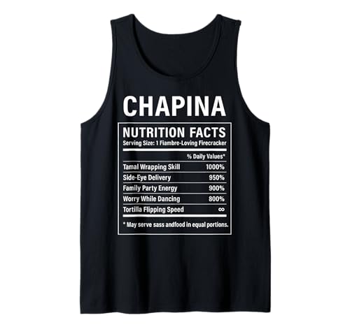 Chapina Proud Guatemaltekische Frauen Mädchen Tank Top Chapina Proud Guatemaltekische Frauen Mädchen Tank Top von Guatemalan Culture Gifts for Chapina Women Girls