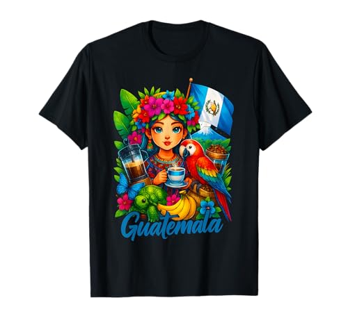 Guatemaltekische Flagge Guatemala Frauen Hispanic Siesta Pride T-Shirt von Guatemalan Independence Day Apparel Men Women Kids