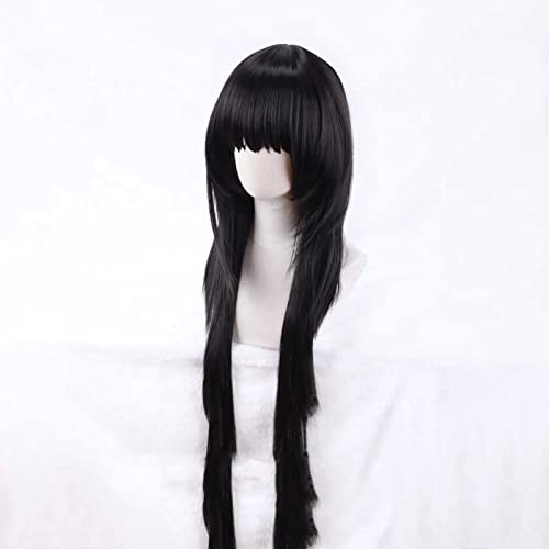Gubndin Schwarz Lockenperücke WIG Perücke Anime Cosplay Halloween Gubndin Schwarz Lockenperücke WIG Perücke Anime Cosplay Halloween von Gubndin