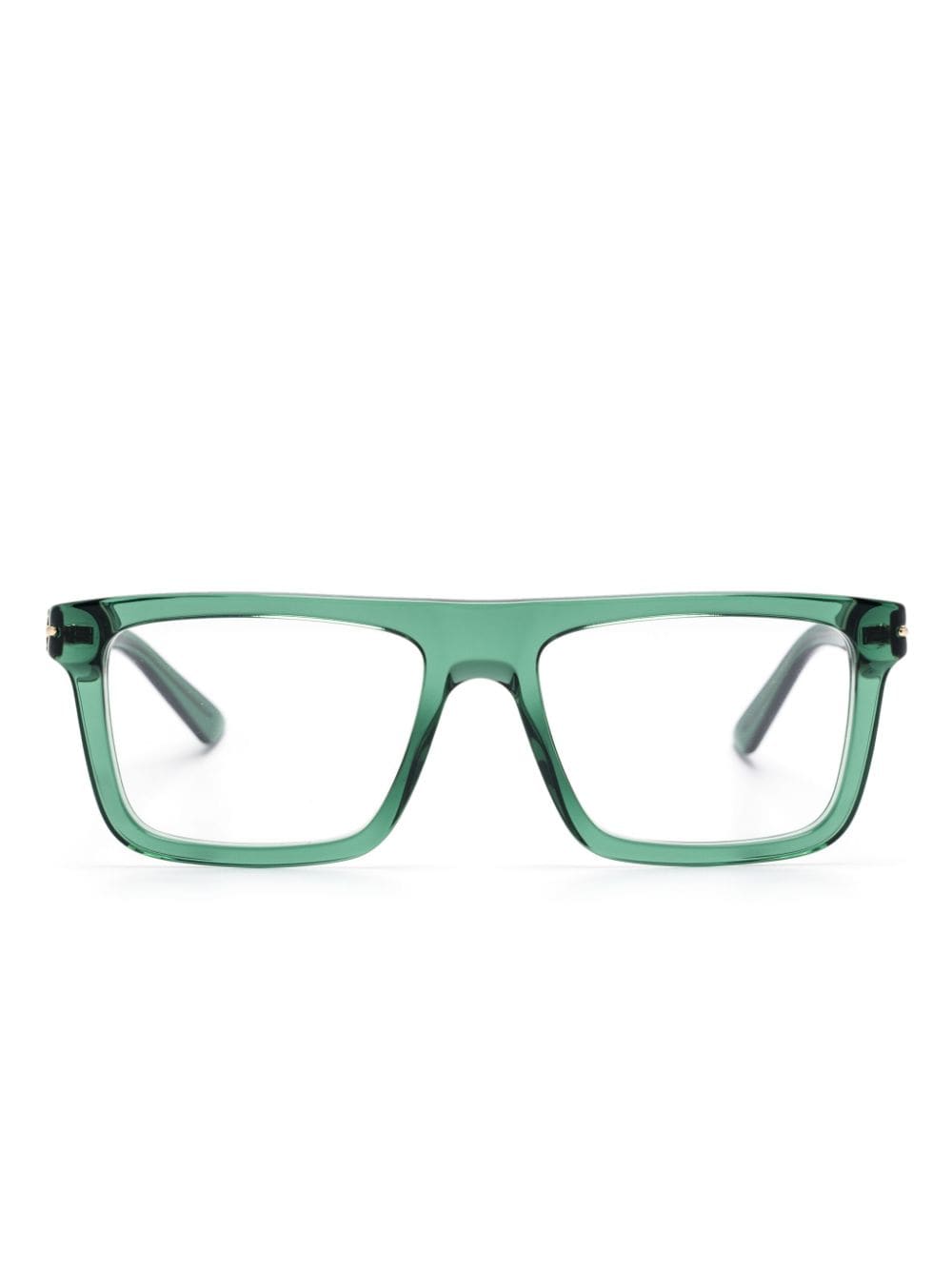 Gucci Eyewear Brille mit eckigem Gestell - Grün von Gucci Eyewear