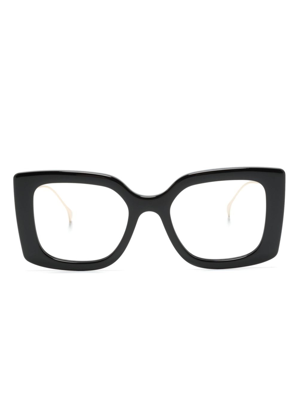 Gucci Eyewear Brille mit eckigem Gestell - Schwarz von Gucci Eyewear