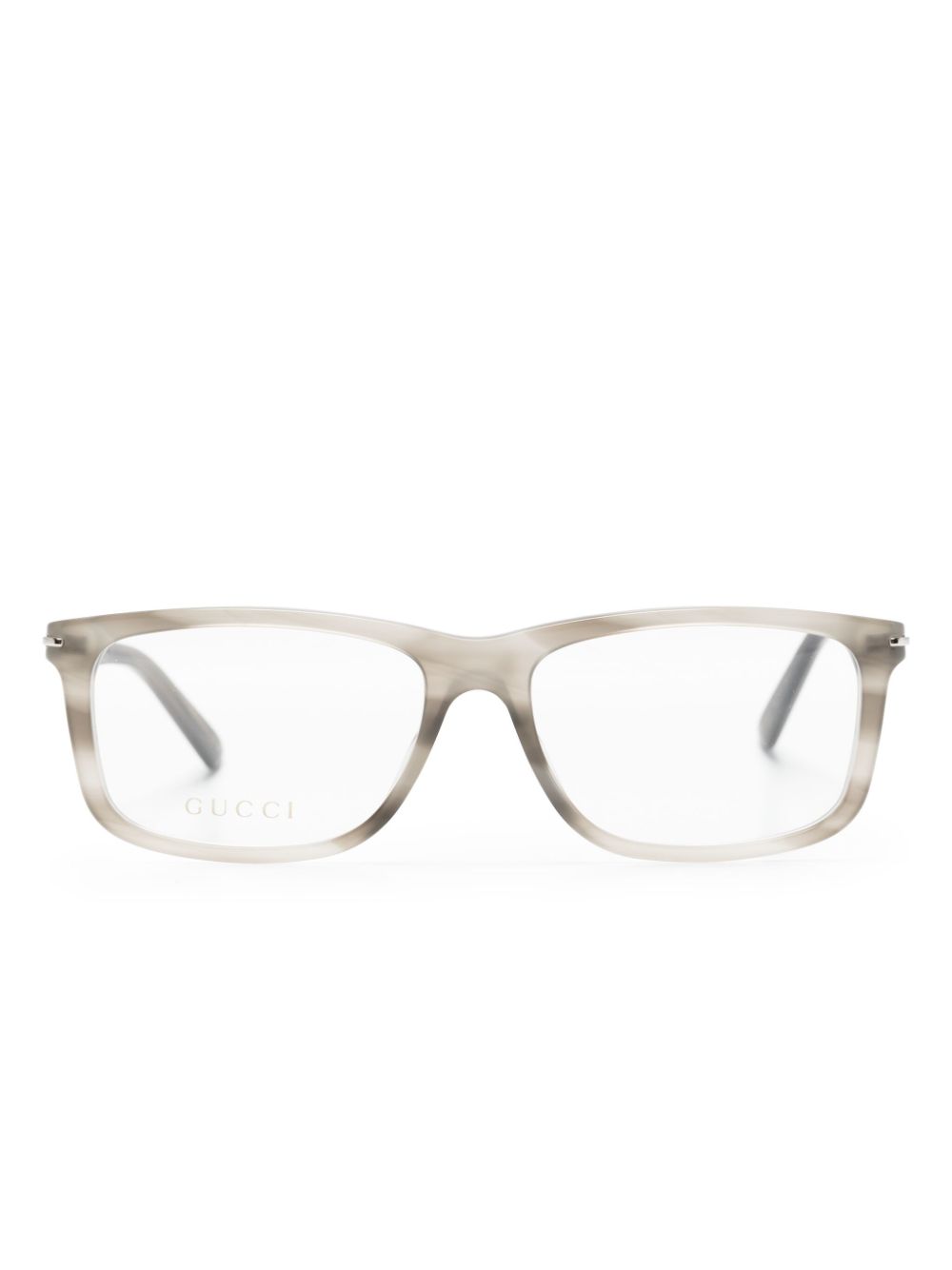 Gucci Eyewear Eckige GG1447O Brille in Schildpattoptik - Nude von Gucci Eyewear