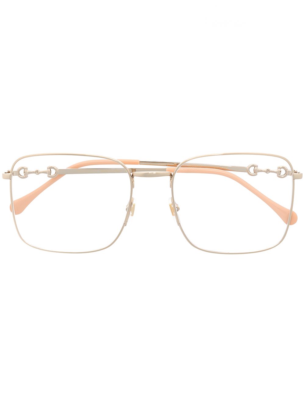 Gucci Eyewear Eckige Sonnenbrille - Gold von Gucci Eyewear