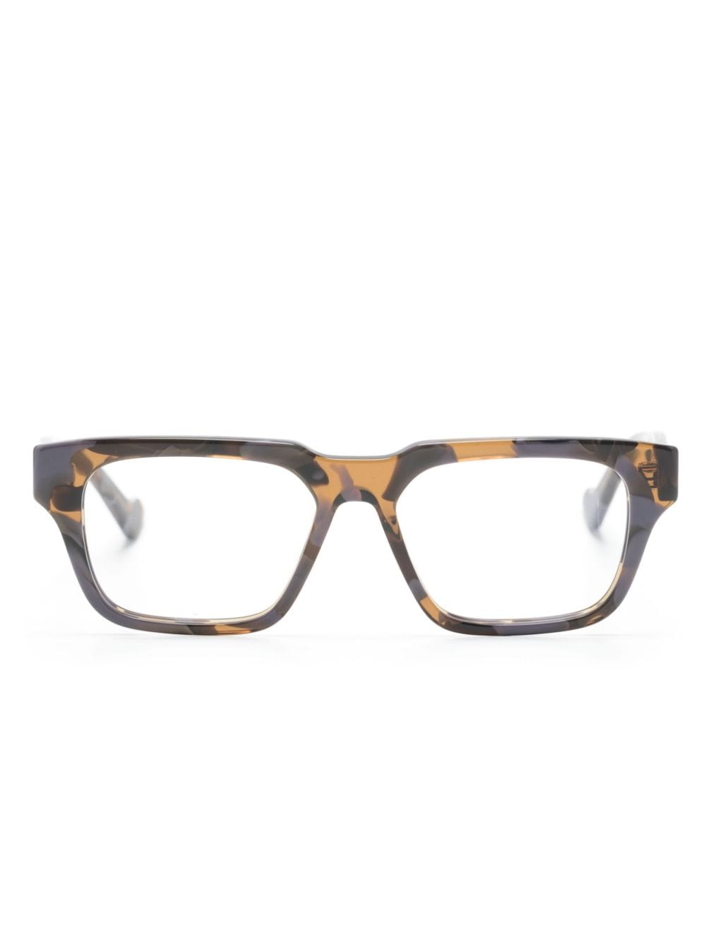 Gucci Eyewear GG09630 Brille mit eckigem Gestell - Braun von Gucci Eyewear